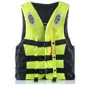 Hovilon Spring Savings Adult Watersport Universal Vest,Adults Life Jacket Aid Kayak Ski Buoyancy Fishing Watersport(S)